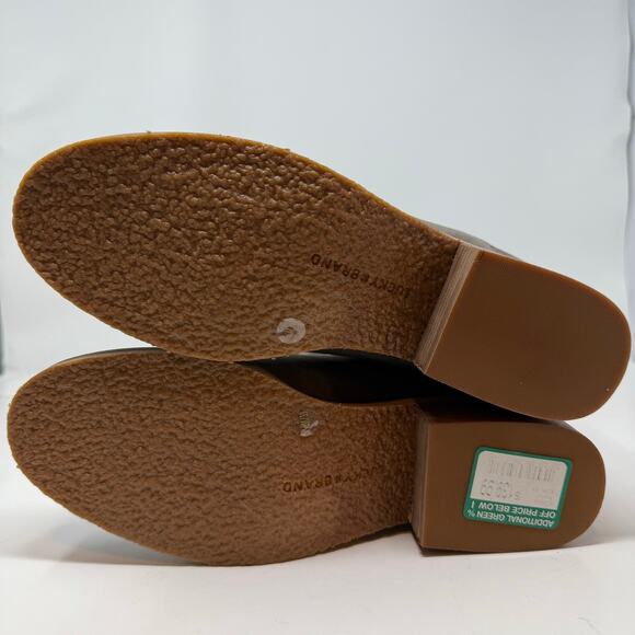 Lucky Brand Boots Women's 8.5M 39 Leather Textile Upper Knee High Dress Boot NWT - Picture 15 of 16